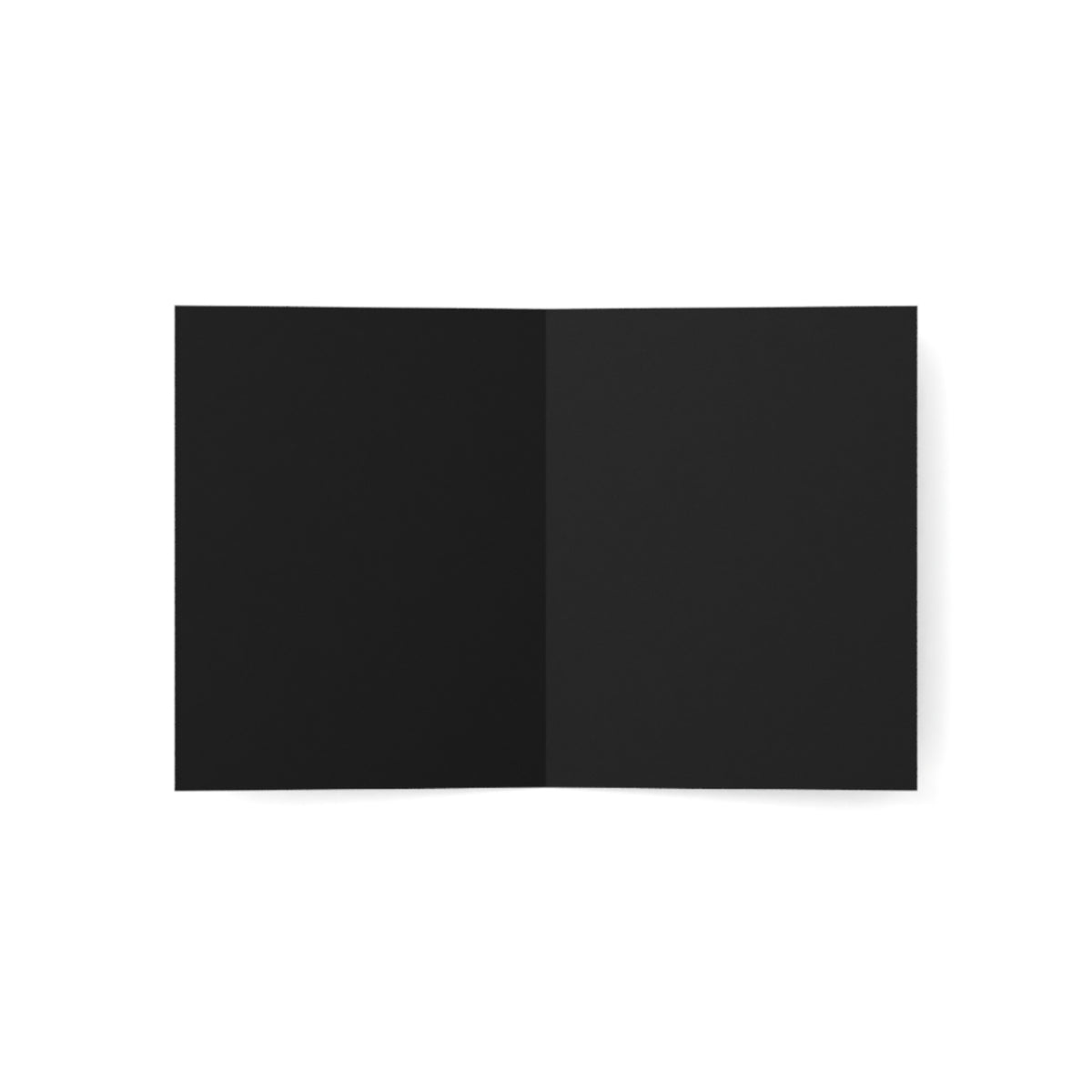 Little Black Santa Claus Greeting Cards (1, 10, 30, and 50pcs)