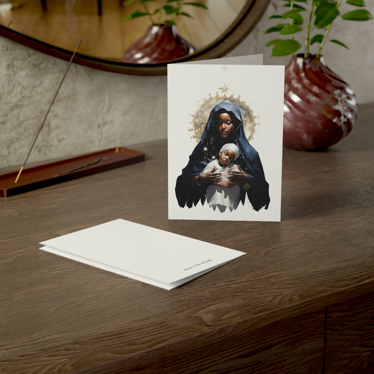 Mother Mary and Baby Greeting Cards (1, 10, 30, and 50pcs)