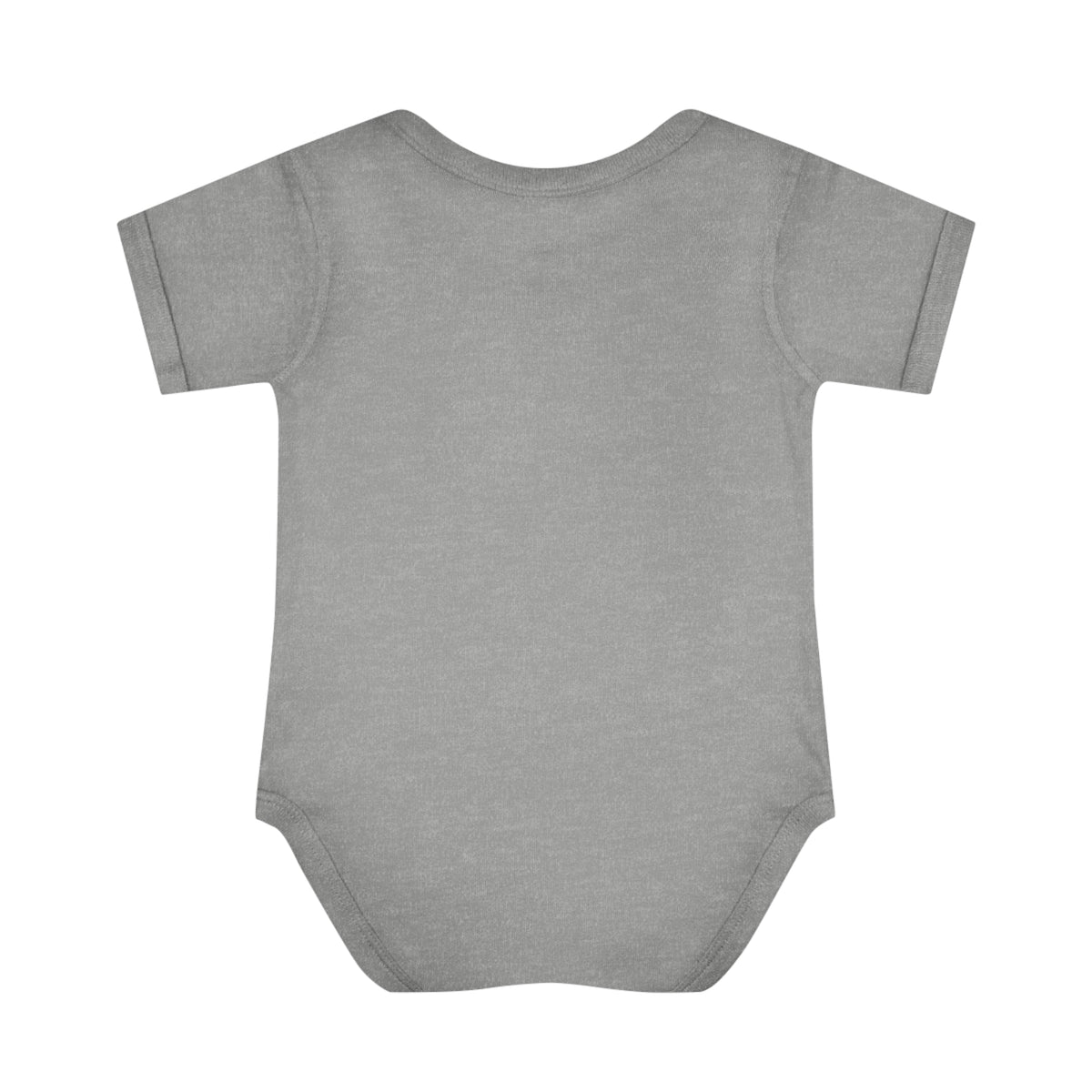 Black is the Default Infant Baby Rib Bodysuit