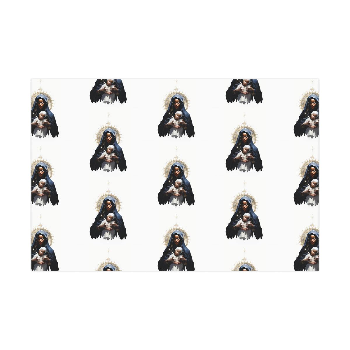 Mother Mary Gift Wrap Papers