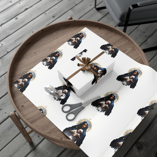 Mother Mary Gift Wrap Papers
