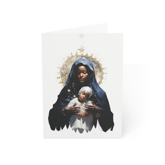 Mother Mary and Baby Greeting Cards (1, 10, 30, and 50pcs)