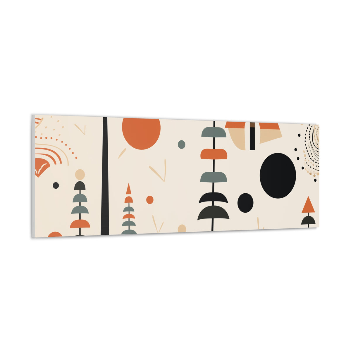 African Inspired Print Canvas Gallery Wraps