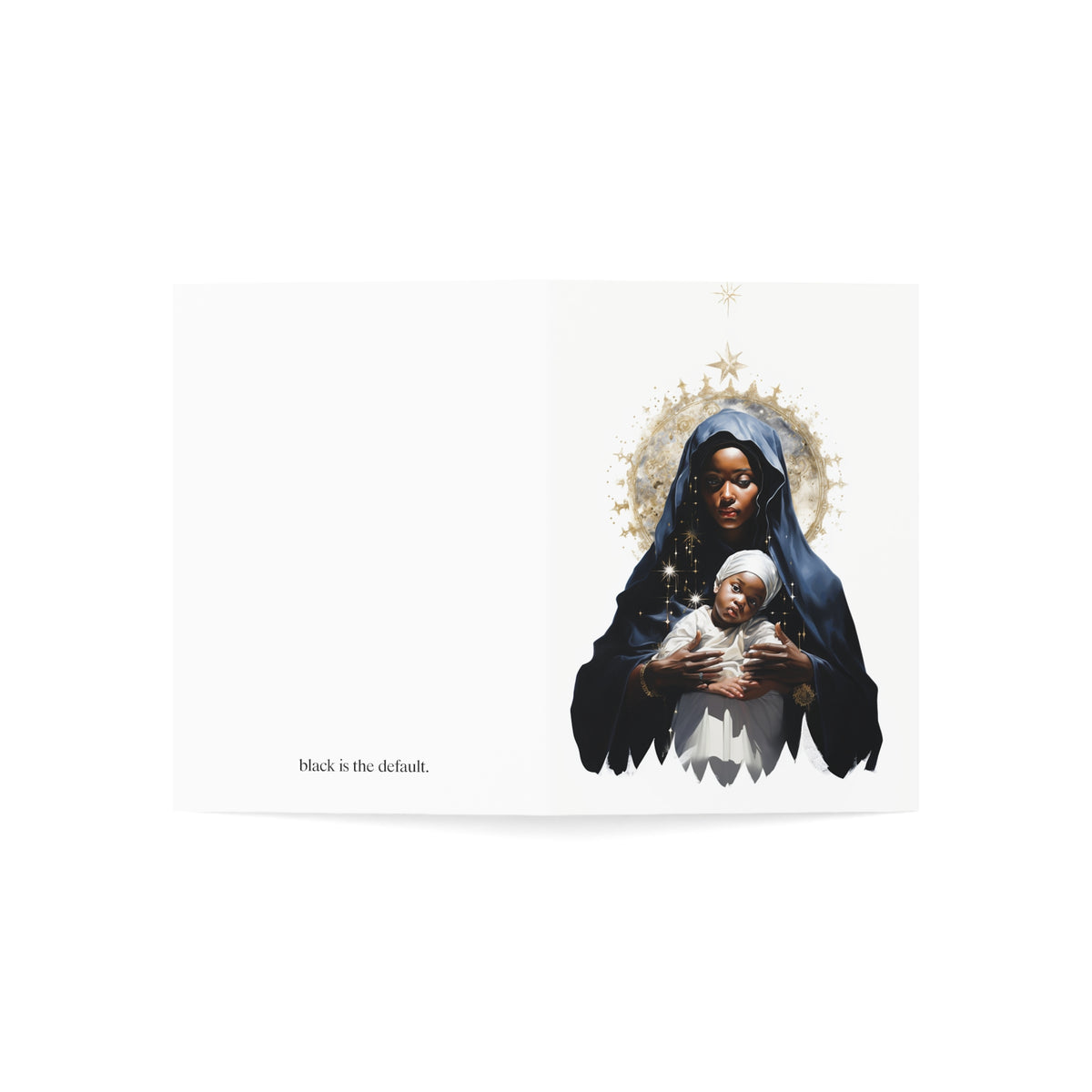 Mother Mary and Baby Greeting Cards (1, 10, 30, and 50pcs)