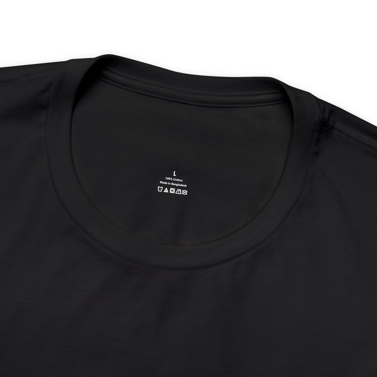 Black is the Default Unisex Jersey Short Sleeve Tee