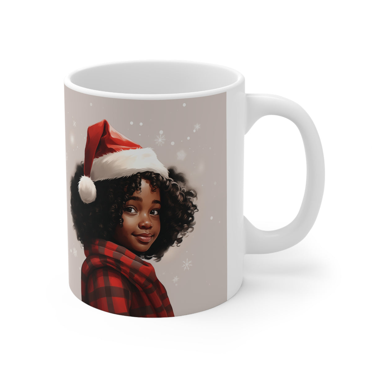 Premium Little Black Girl Ceramic Mug 11oz