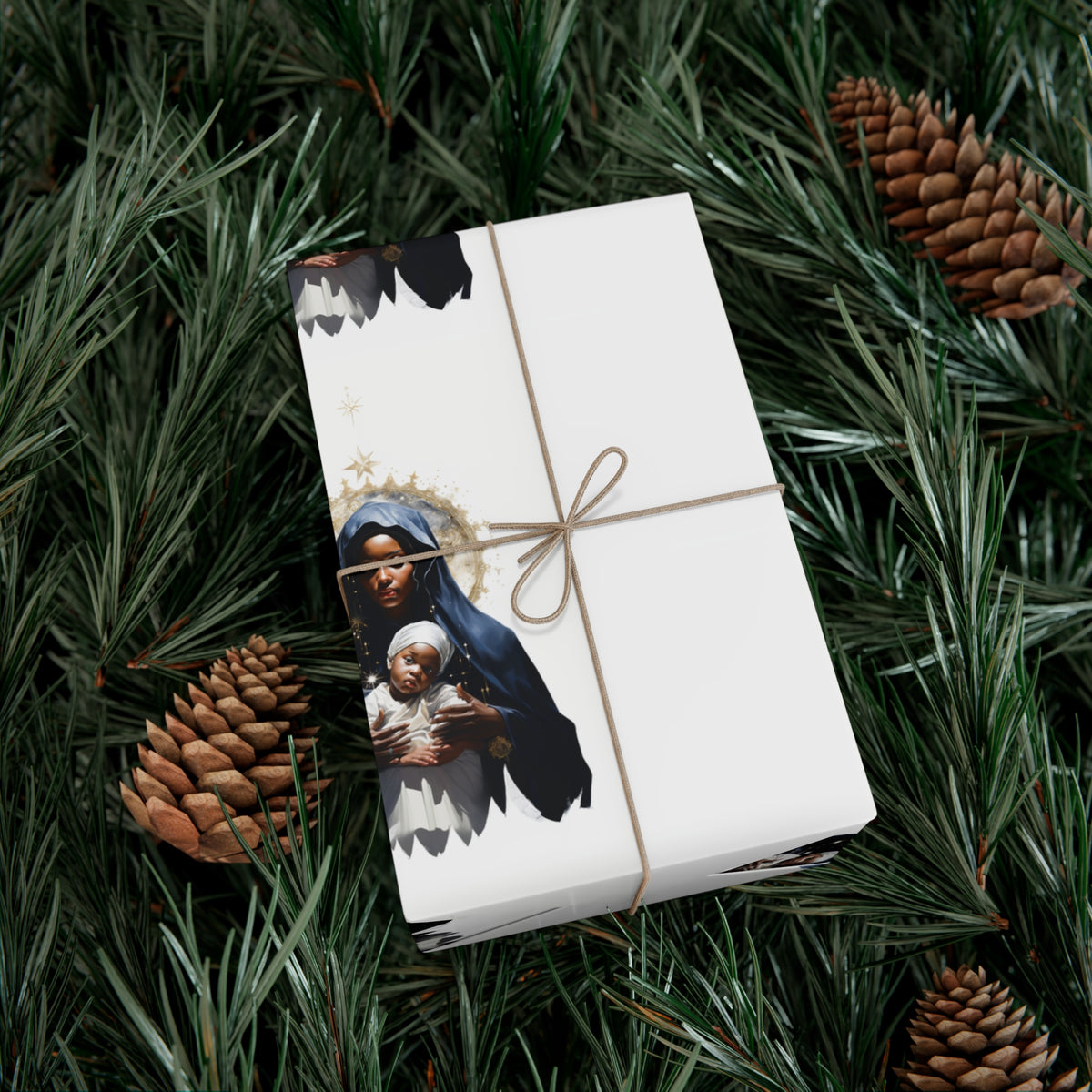 Mother Mary Gift Wrap Papers