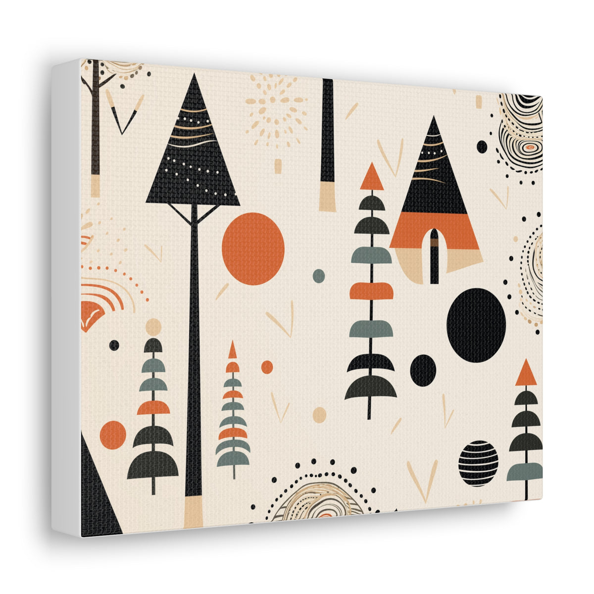 African Inspired Print Canvas Gallery Wraps