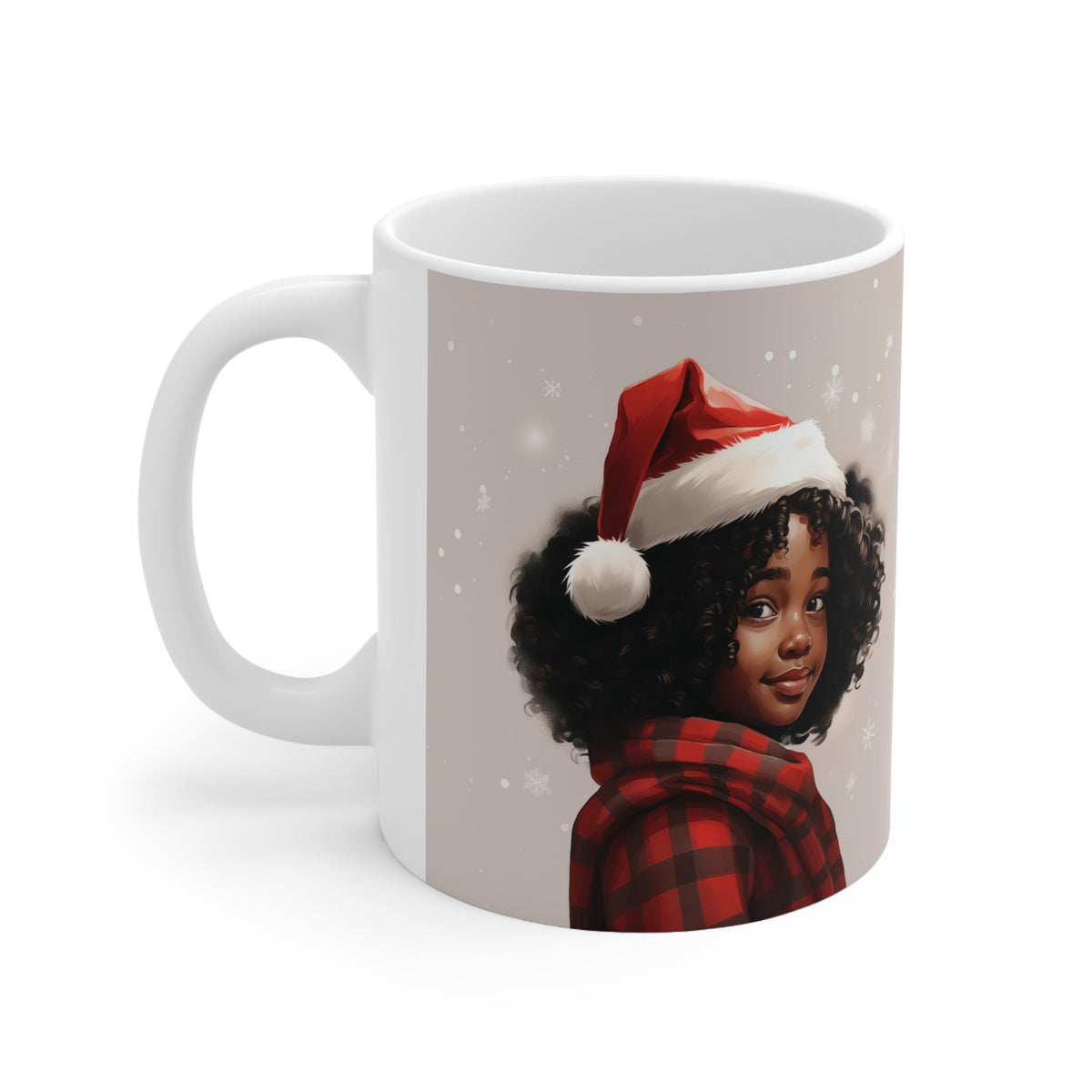 Premium Little Black Girl Ceramic Mug 11oz