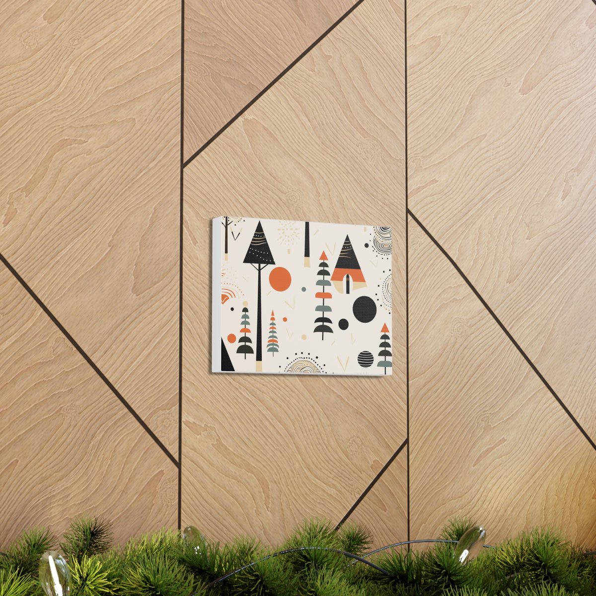 African Inspired Print Canvas Gallery Wraps