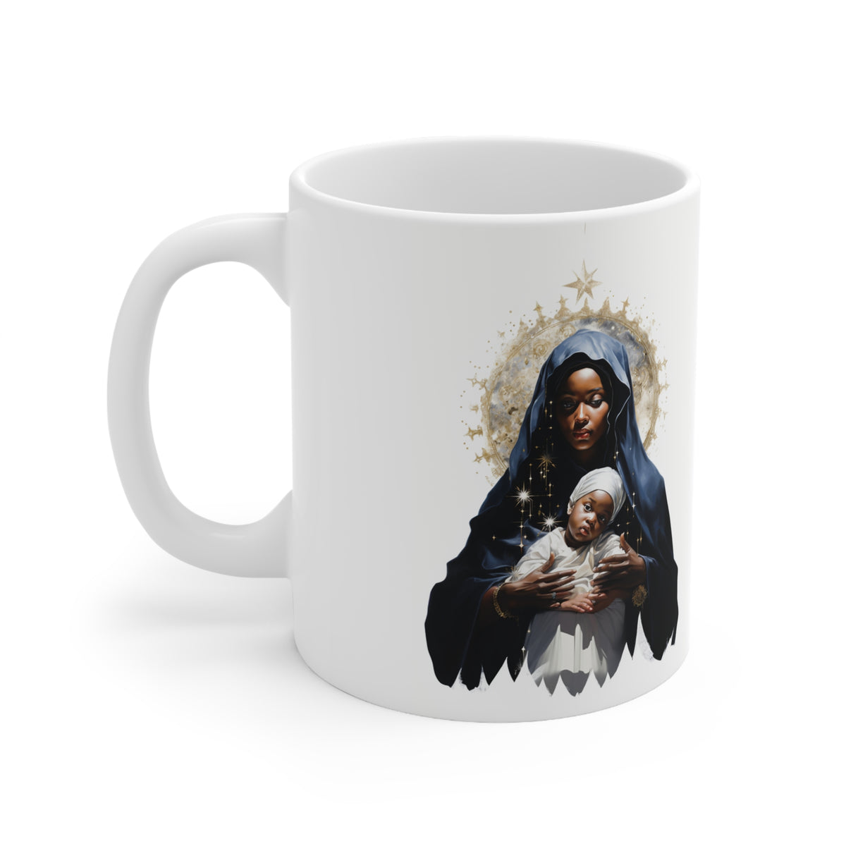Mother Mary and Baby Ceramic Mug 11oz