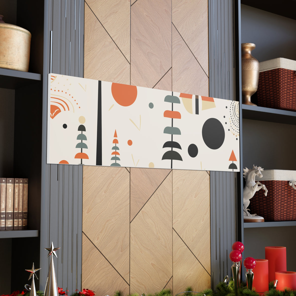 African Inspired Print Canvas Gallery Wraps