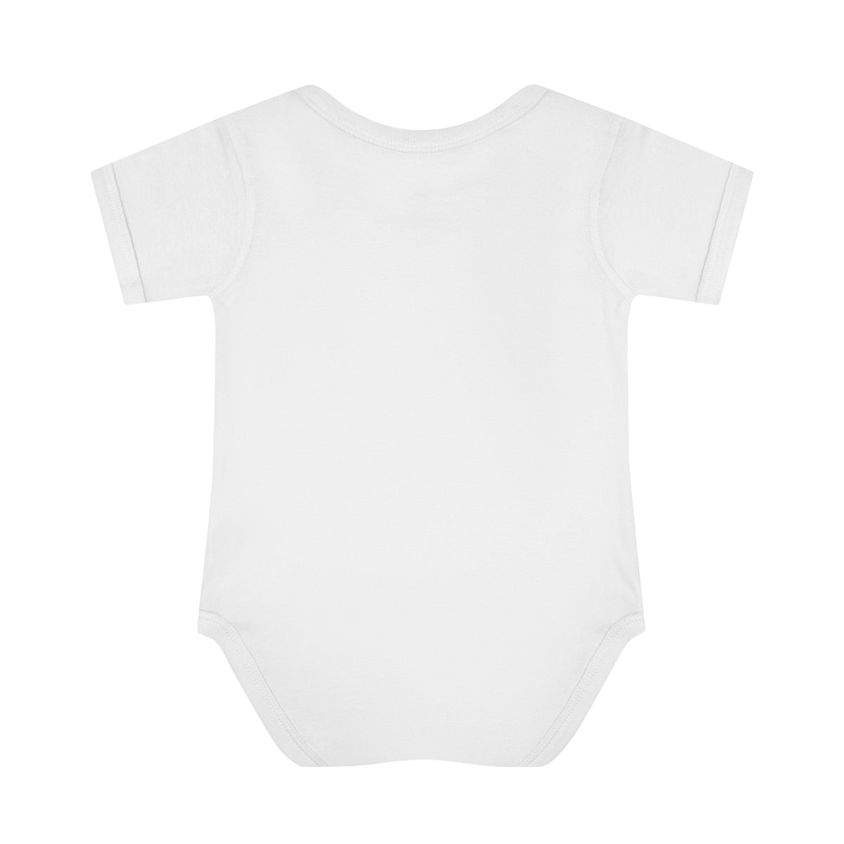 Black is the Default Infant Baby Rib Bodysuit